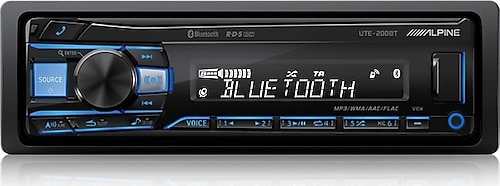 VW Touran autoradio Alpine UTE-200BT Bluetooth Vivavoce Mechless Pacchetto Stereo 