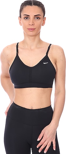Nike Dri-Fit indy V-Neck Bra Kadın Siyah Antrenman Sporcu Sütyeni CZ4456-010  XS Fiyatları, Özellikleri ve Yorumları