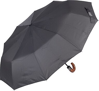 Marlux Siyah Ahşap Baston Saplı Tam Otomatik Premium Lüks Erkek Şemsiye M21mar1004mr001