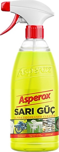 Asperox Sarı Güç Leke Temizleyici Sprey 1 lt 12'li