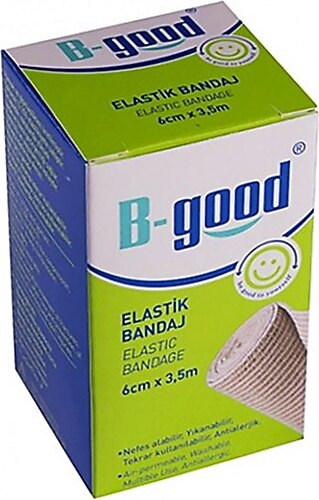 B-Good 6cm x 3.5m Elastik Bandaj