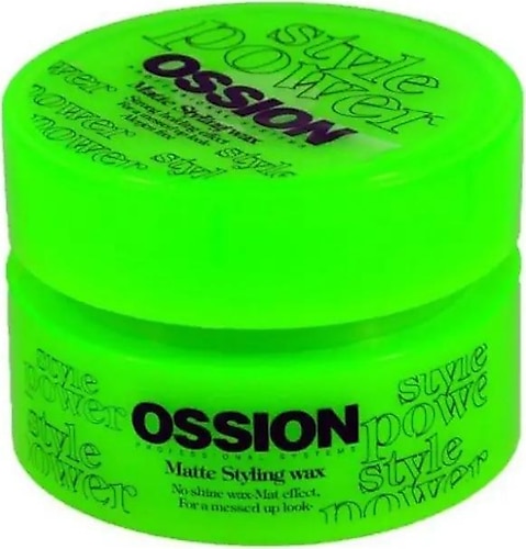 Ossion Matte Styling Wax Yeşil 100 ml