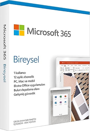 Microsoft Office 365 Bireysel Türkçe