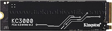 Kingston KC3000 SKC3000S/2048G PCI-Express 4.0 2 TB M.2 SSD